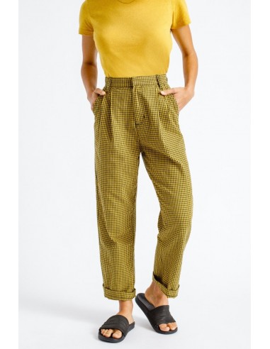 Natalia Trouser Pant - Sunset Yellow la colonne vertébrale