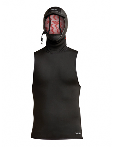 Infiniti 1mm Neoprene Vest with 2mm Attached Hood Economisez 