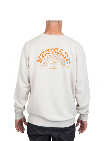 Stewart Groove Stone Crew Sweatshirt pas cher