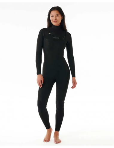 Womens Dawn Patrol Chest Zip 3/2 Wetsuit Profitez des Offres !